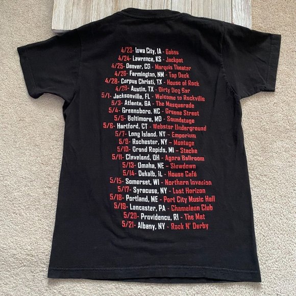 Beartooth S Double Sided Graphic Tour Dates Band Tee Metalcore Hardcore Punk - Picture 7 of 12